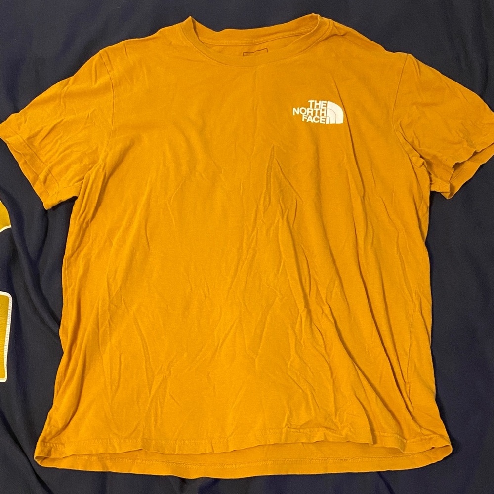The North Face Mustard Short Sleeve Tee